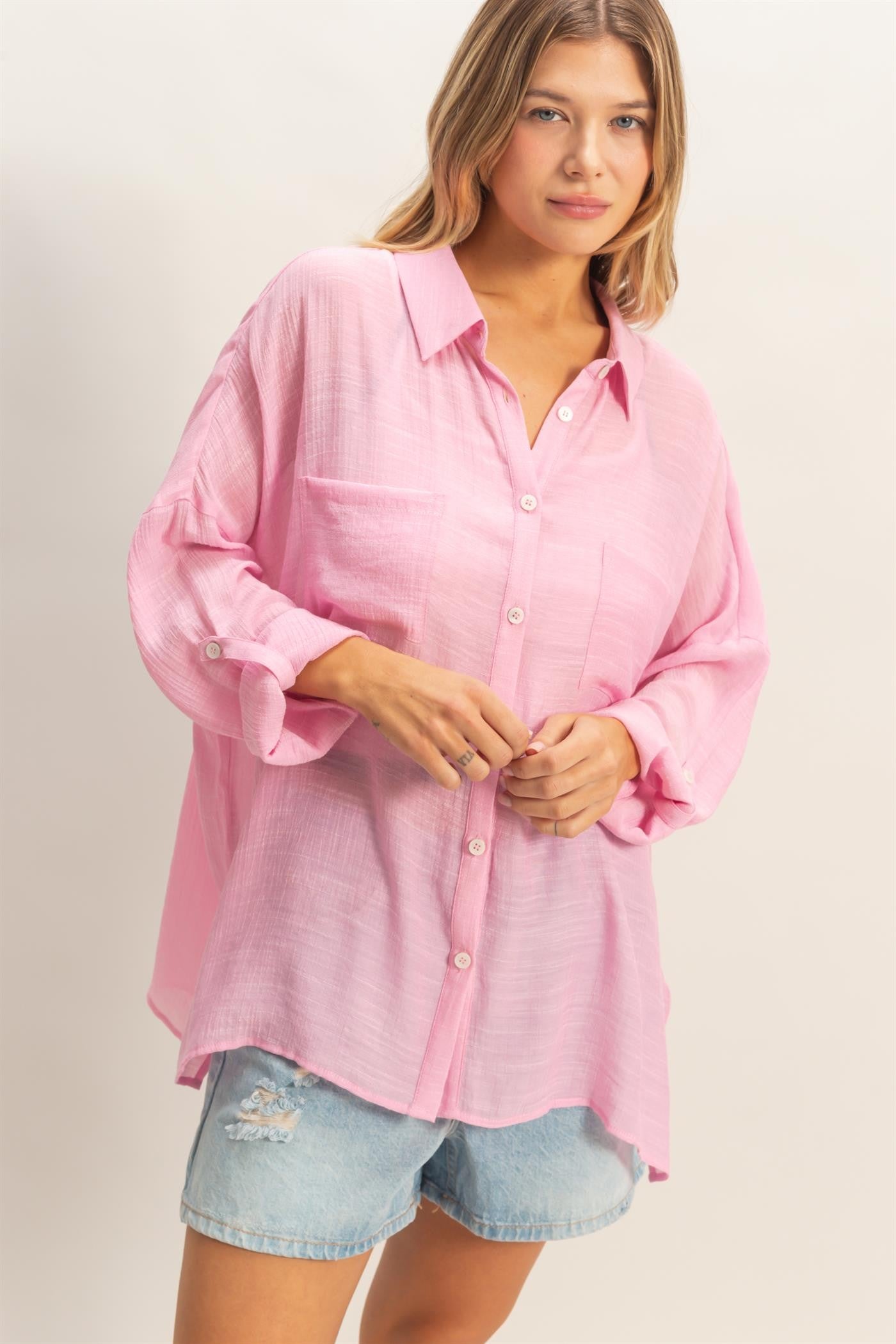 Button-Down Blouse