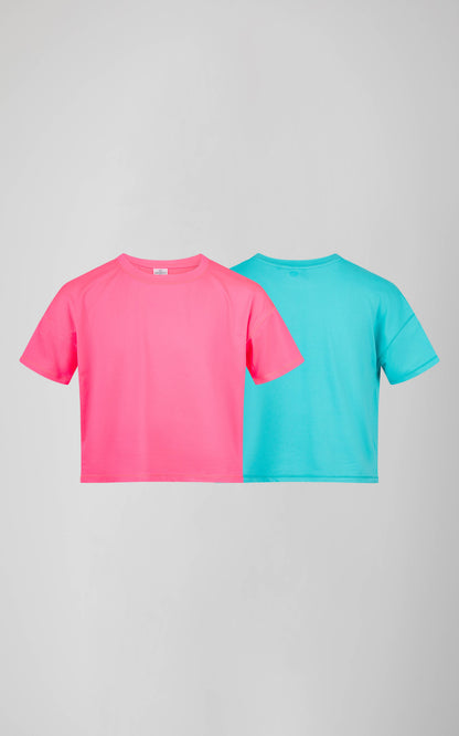 Youth Super Soft Deluxe Boxy Short Sleeve T-Shirts 2 Pack