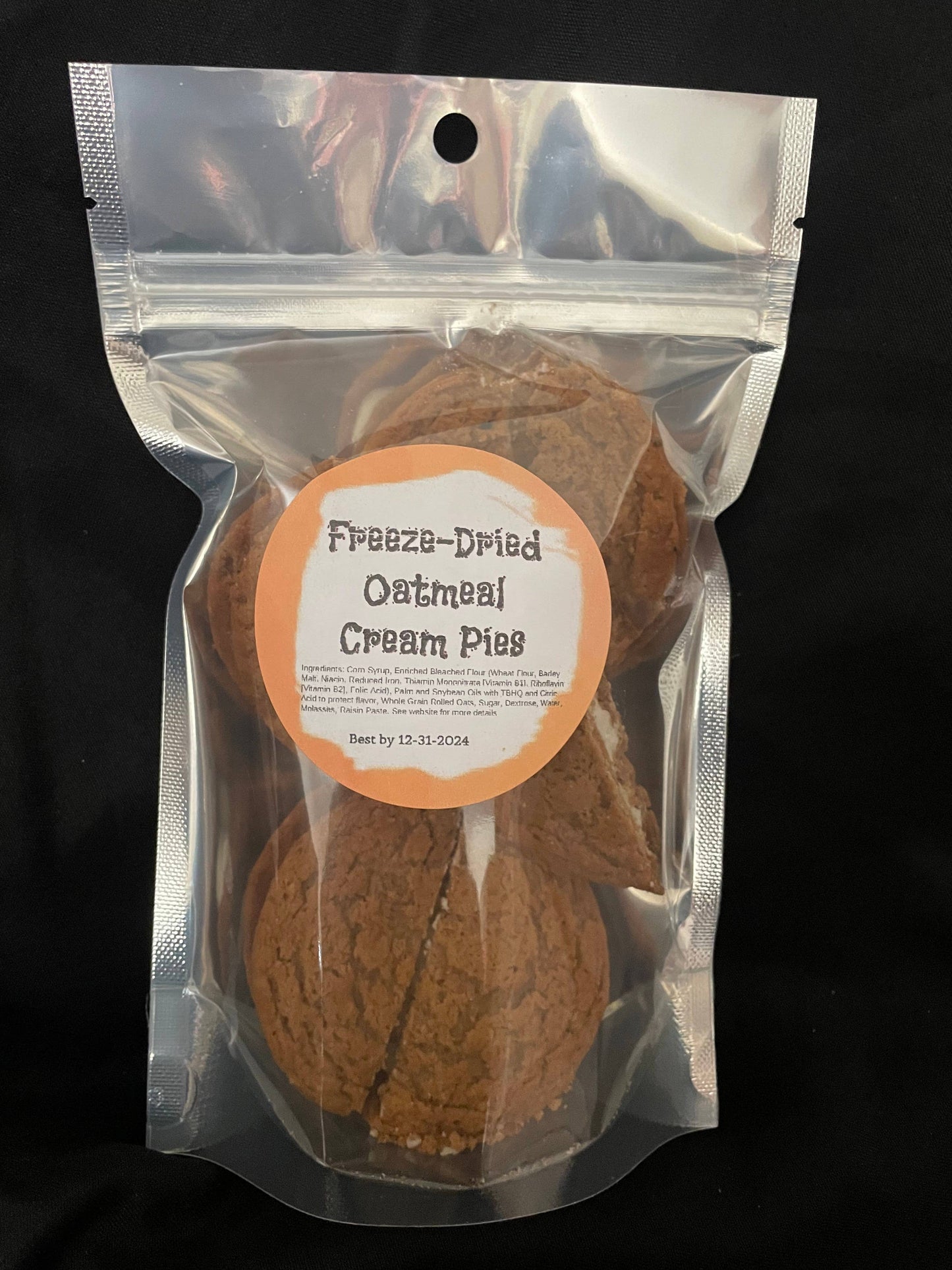 Freeze Dried Little Debbie Oatmeal Cream Pie (3 pack))