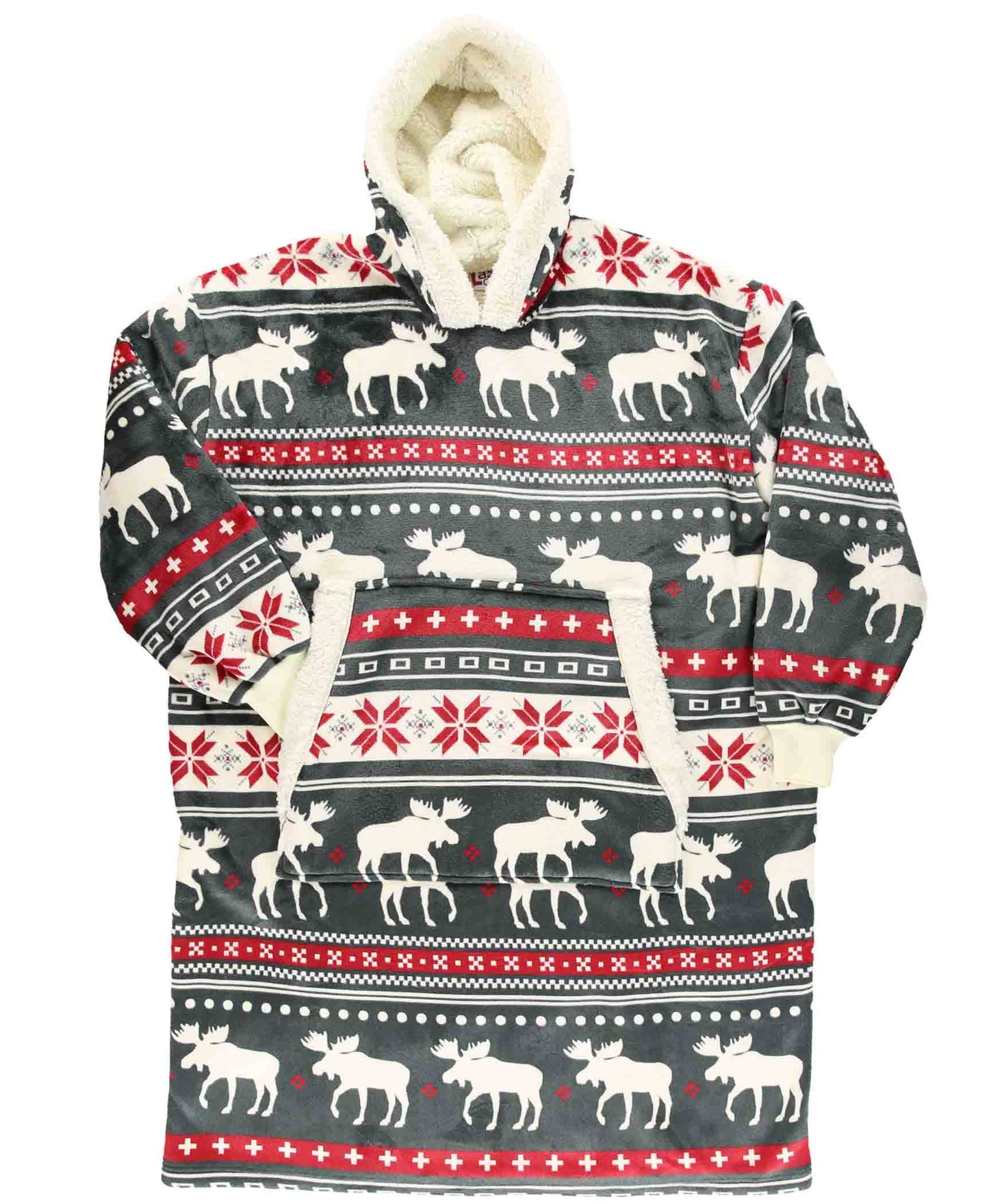 Cabin Fair Isle Blanket Hoodie