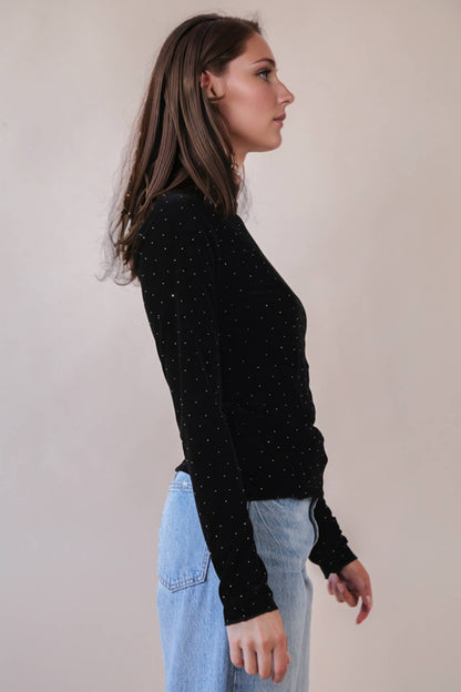 Leopard & Stone Fitted Top