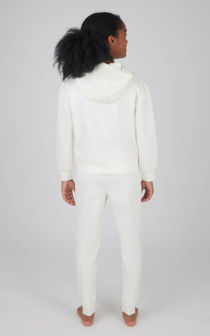 Girls Scuba Hoodie with Pocket and Jogger Set