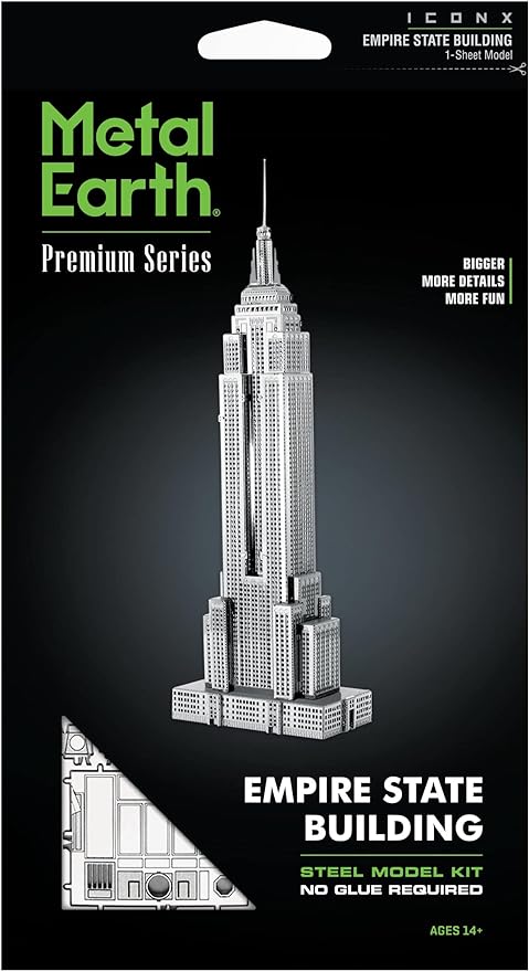 Empire State Building Premium Series Metal Earth Model Kit