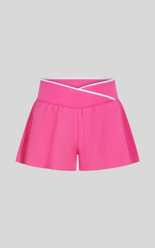Girls Lightstreme Crossover Criss Cross Everyday Shorts