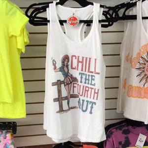 Chill The Fourth Out Tank