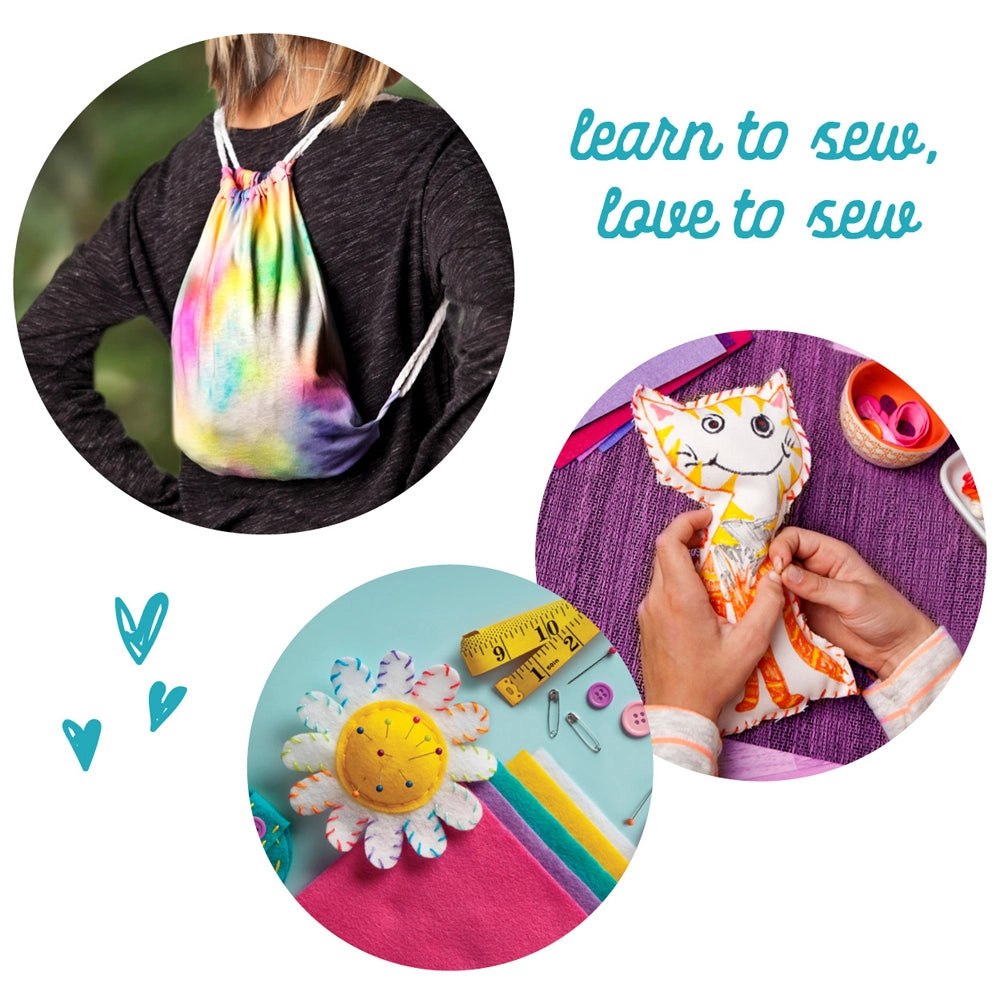 Craft-Tastic® Let’S Learn To Sew - Kids’ Beginner Sewing Kit