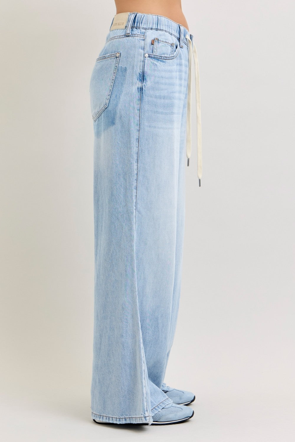 HW Featherweight Palazzo Shadow Light Pkts W/ Elastic WB