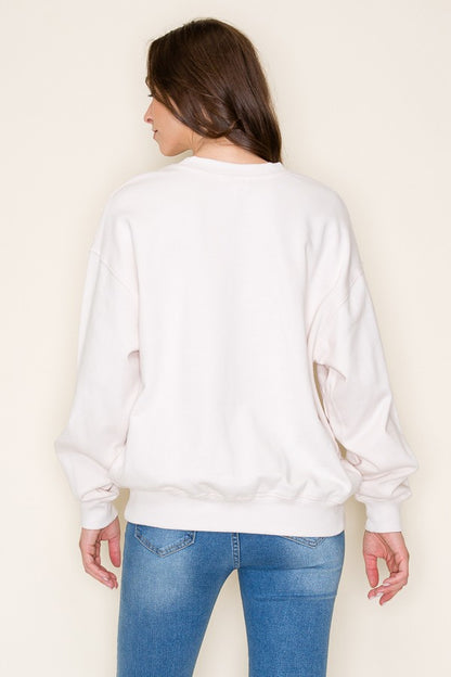 Peaches Graphic Sweatshirt