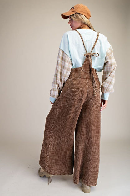 Washed Cotton Jumpsuit