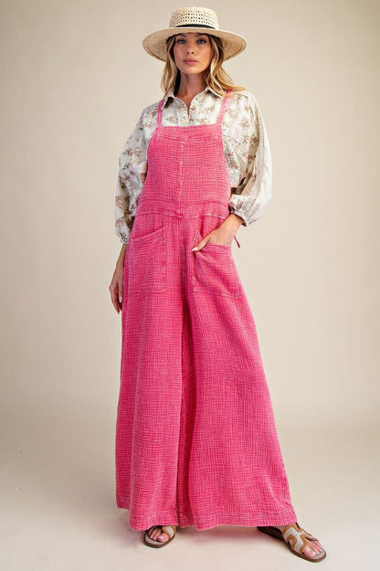 Washed Cotton Jumpsuit