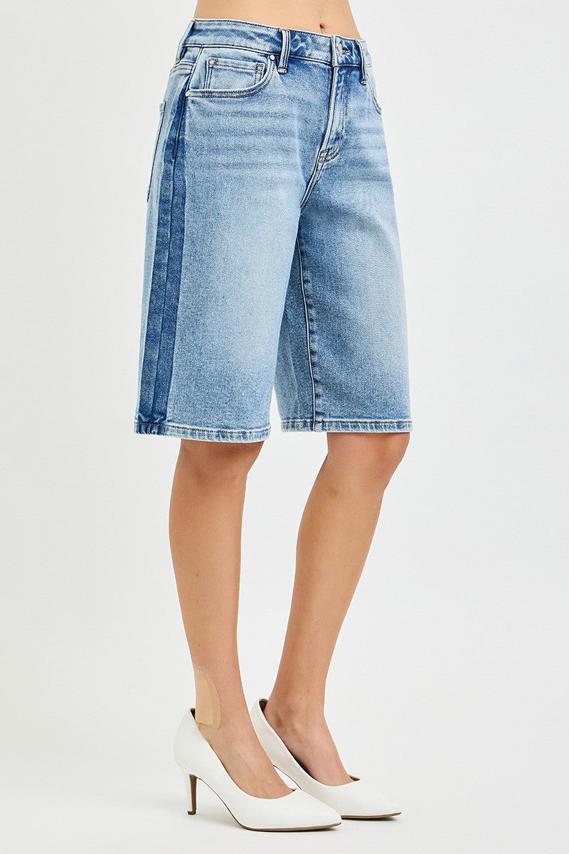 Slouchy Jorts With Shadow Wash