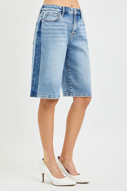Slouchy Jorts With Shadow Wash