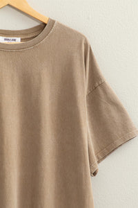 Mineral Washed Oversized T-Shirt