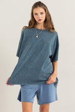 Mineral Washed Oversized T-Shirt