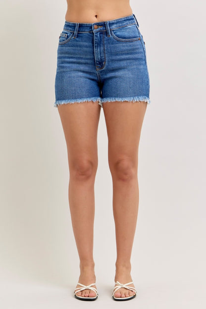 High Waist Slim Short by Judy Blue