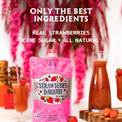 Strawberry Daiquiri in a Bag