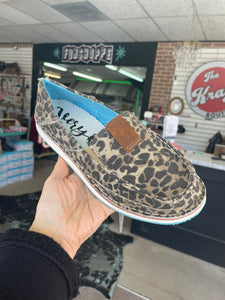 Leopard Slip-On Boat Shoe
