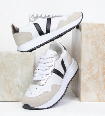 Retro Platform Sneakers