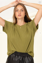 Olive Ultra Soft Short Sleeve Tee