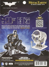 BatMan Metal Earth Steel Model Kits
