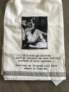 Funny Kitchen Tea Towel
