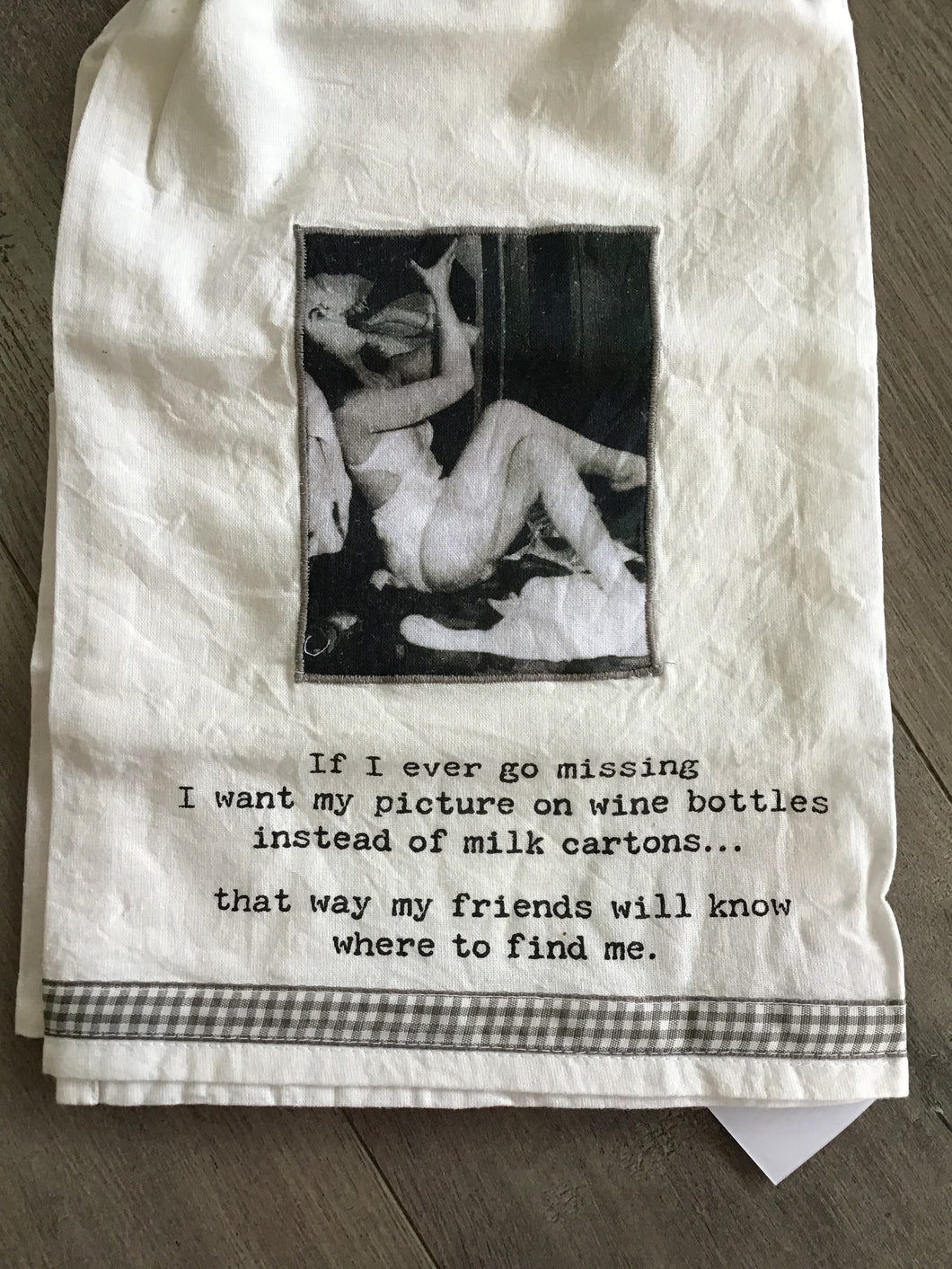 Funny Kitchen Tea Towel