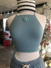 Ribbed Cropped Cami Tank