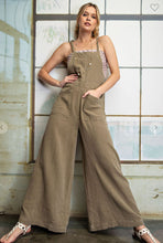 Faded Olive Tie Back Jumpsuit