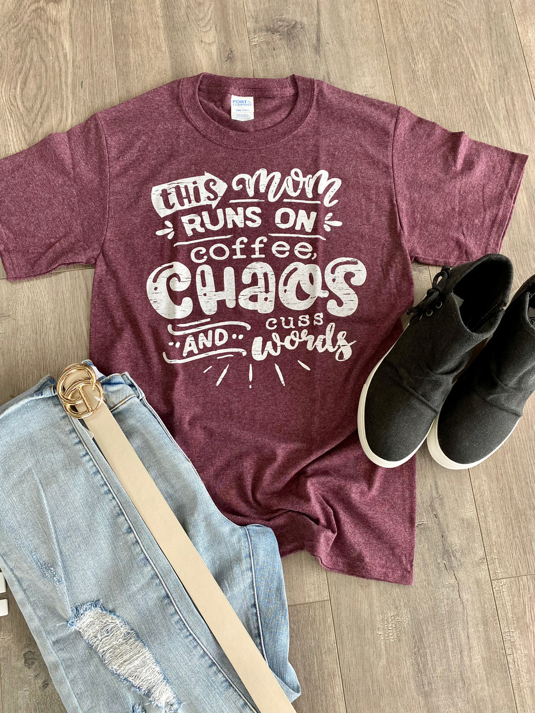 This Mom Runs On Tee