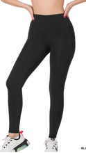 Black Athletic Leggings with Pockets
