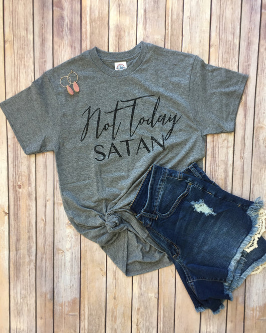 Not Today Satan Tee