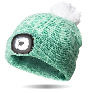 Kids Peppermint Rechargeable LED Beanie