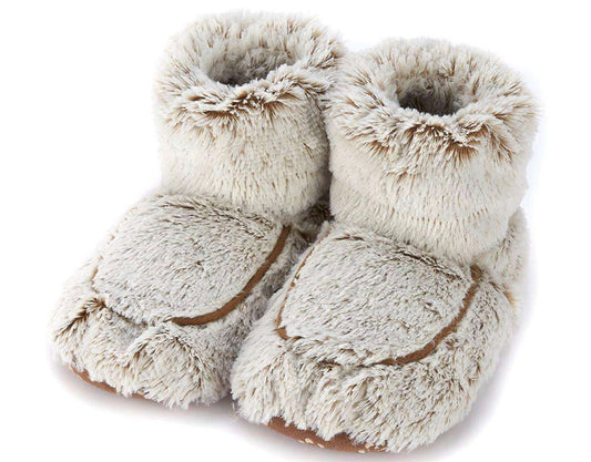 Marshmallow Brown Warmies Boots