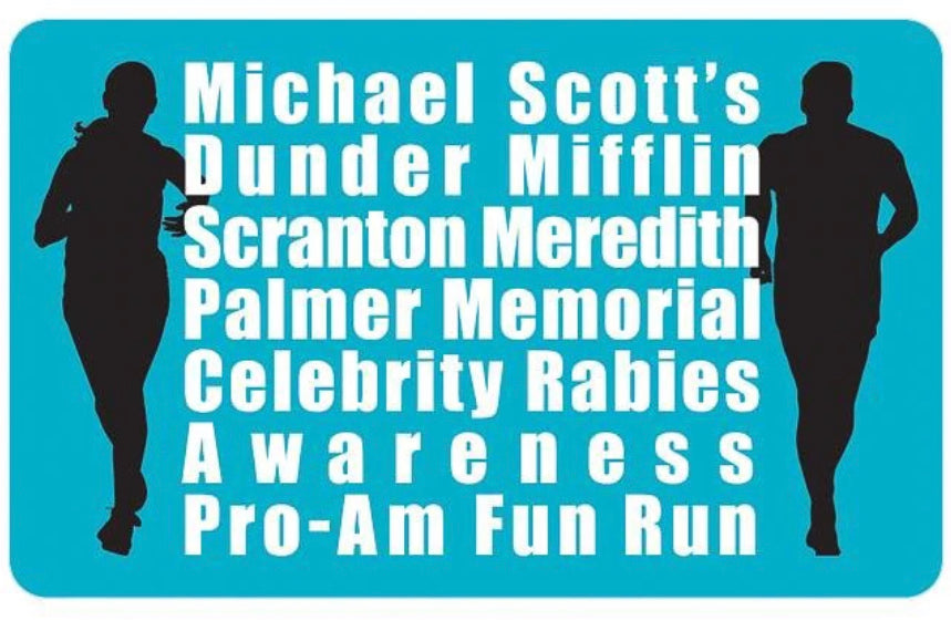 The Office Fun Run Sticker