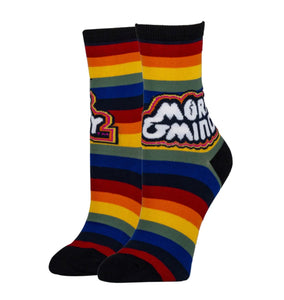 Mork and Mindy Crew Socks