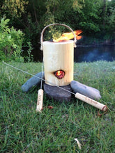 Mini One Log Fire