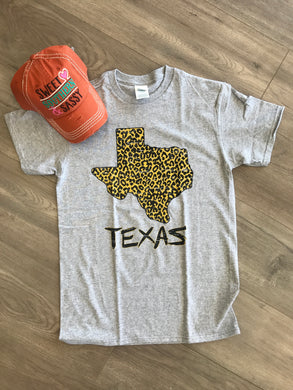 Leopard Texas Tee
