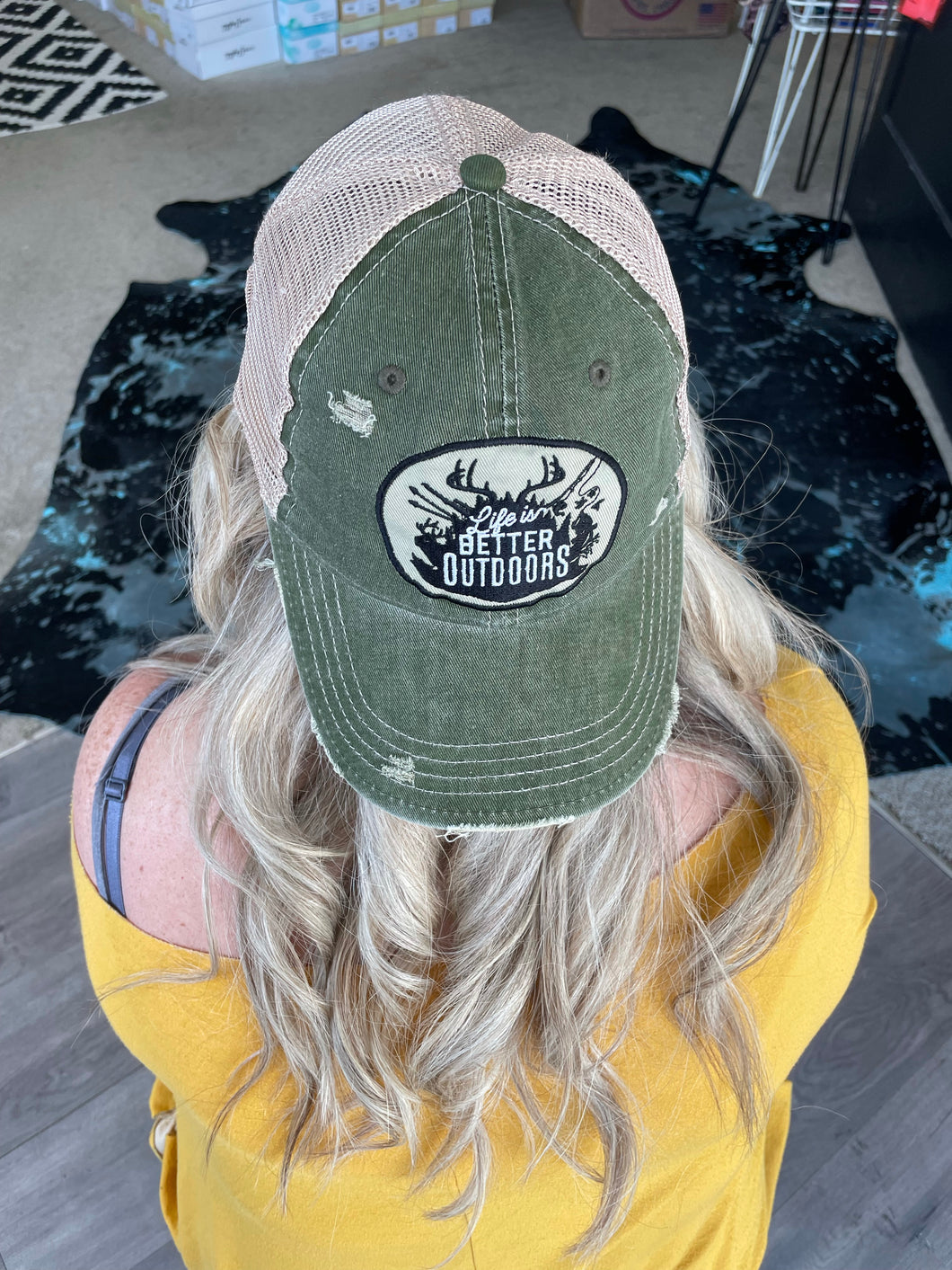 Better Outdoors Snap Back Hat