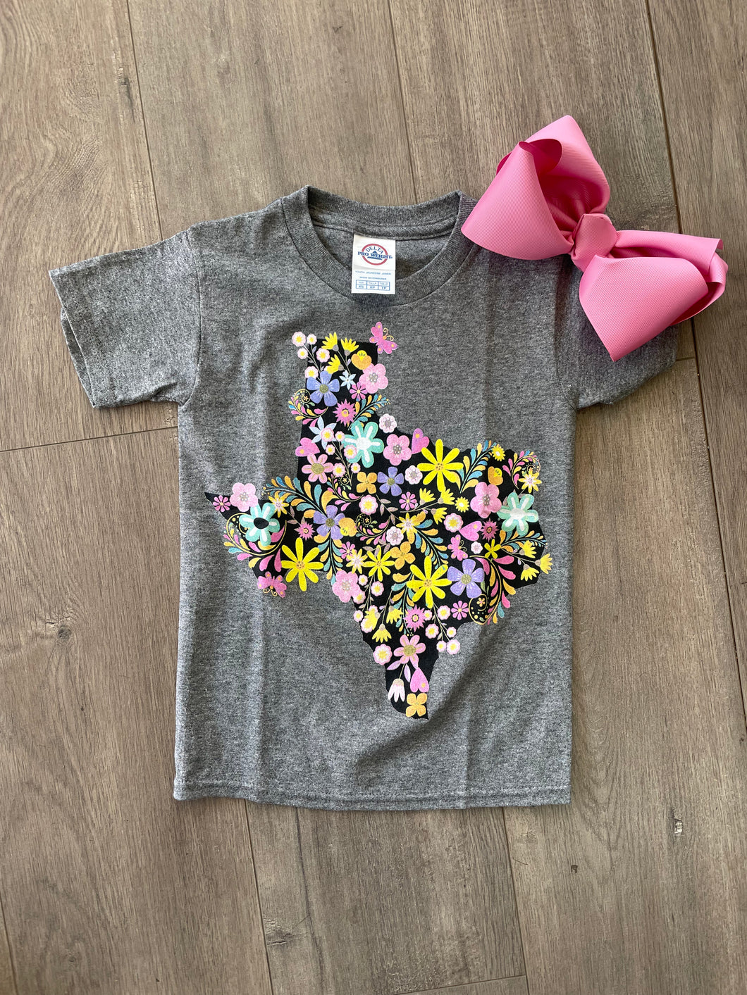 Youth Texas Flowers Tee