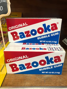 Bazooka Bubble Gum Theater Box