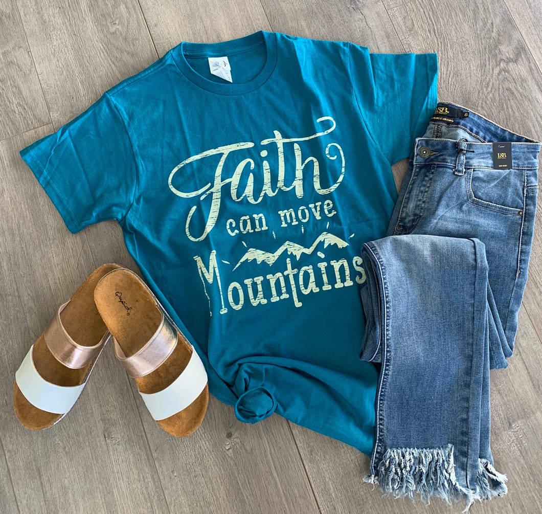 Faith Moves Mountains Tee