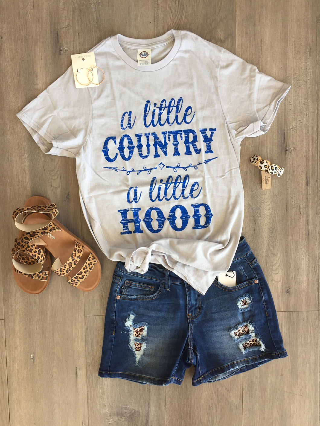 Little Country a Little Hood Tee