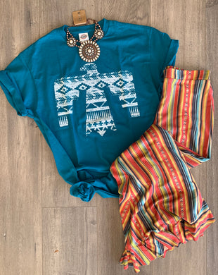 Teal Thunderbird Tee