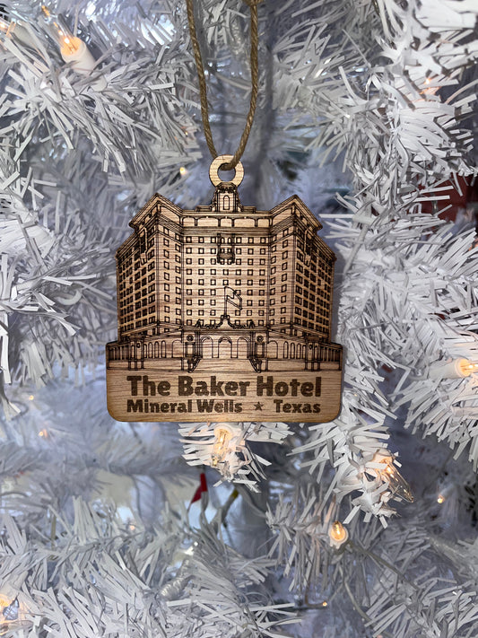 Baker Hotel Souvenir Ornaments